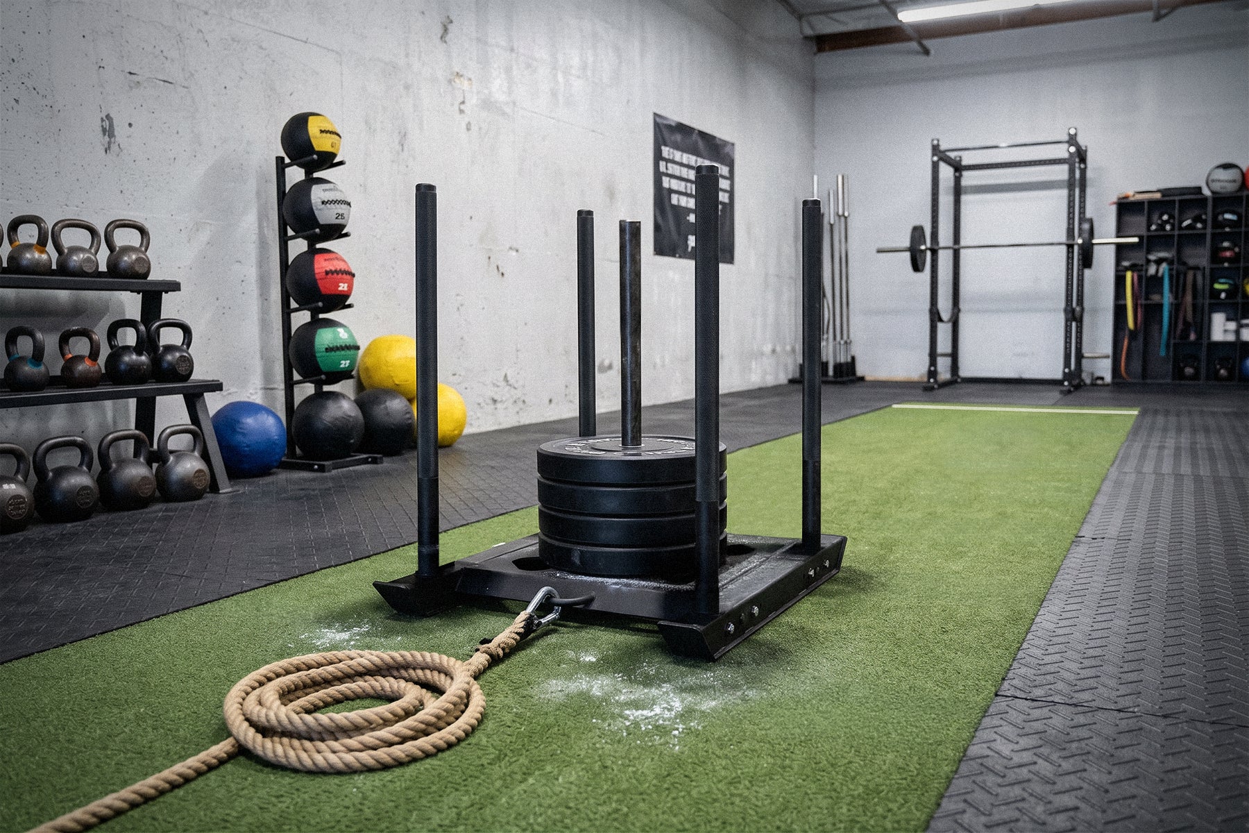 4-Pole Power Sled - Competition Push & Pull Sled view 2