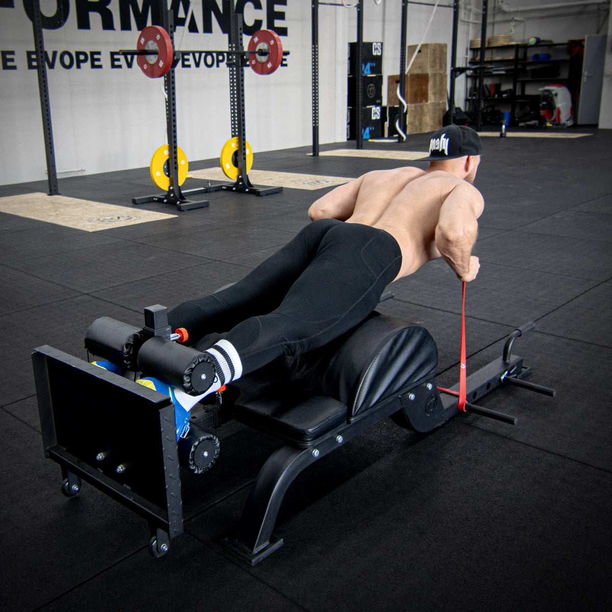 Floor Glute Ham Developer/Hip Thrust Machine view 2