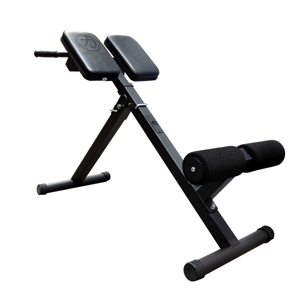 Hyperextension Bench - Steel / Foldable