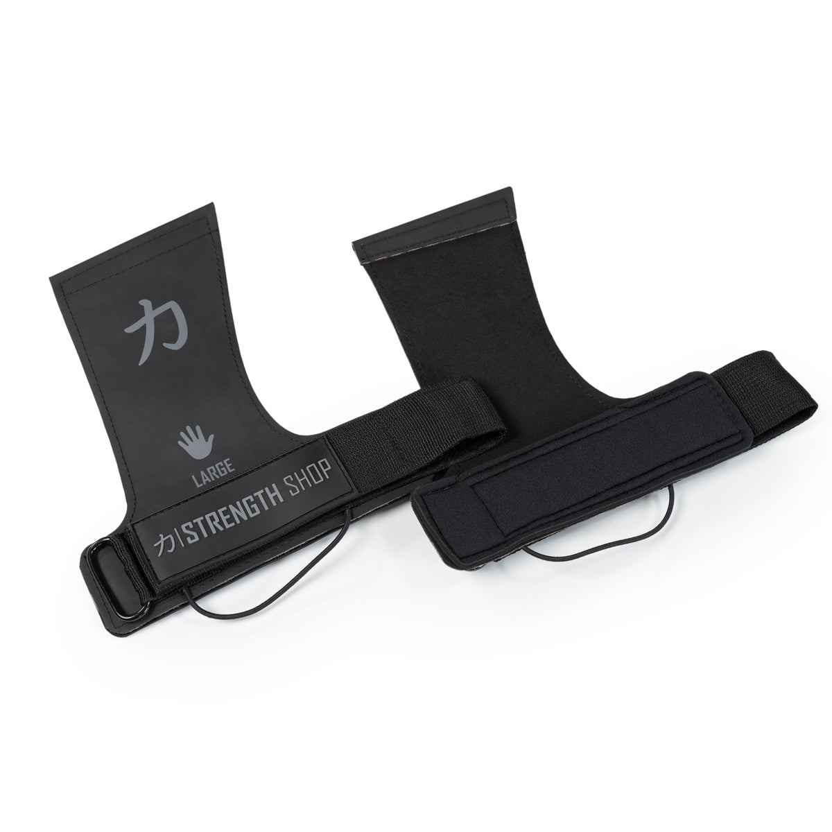 Kevlar Lifting Grips, Black