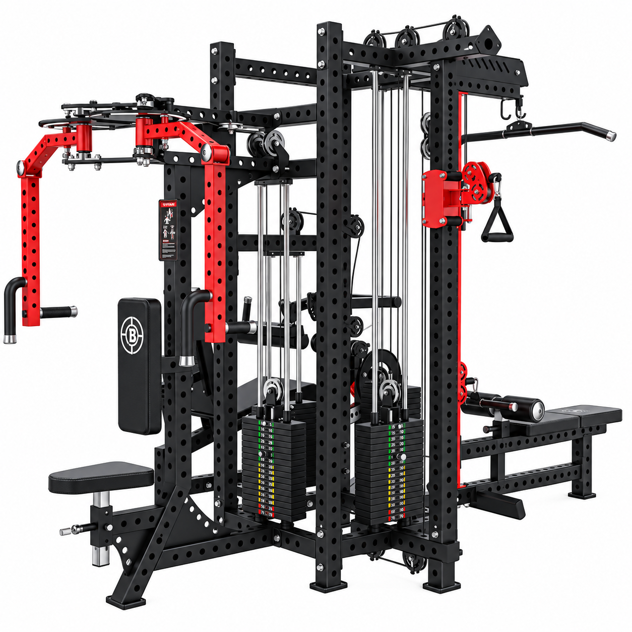 PRO Series Commercial 4 Station Multi Gym view 2